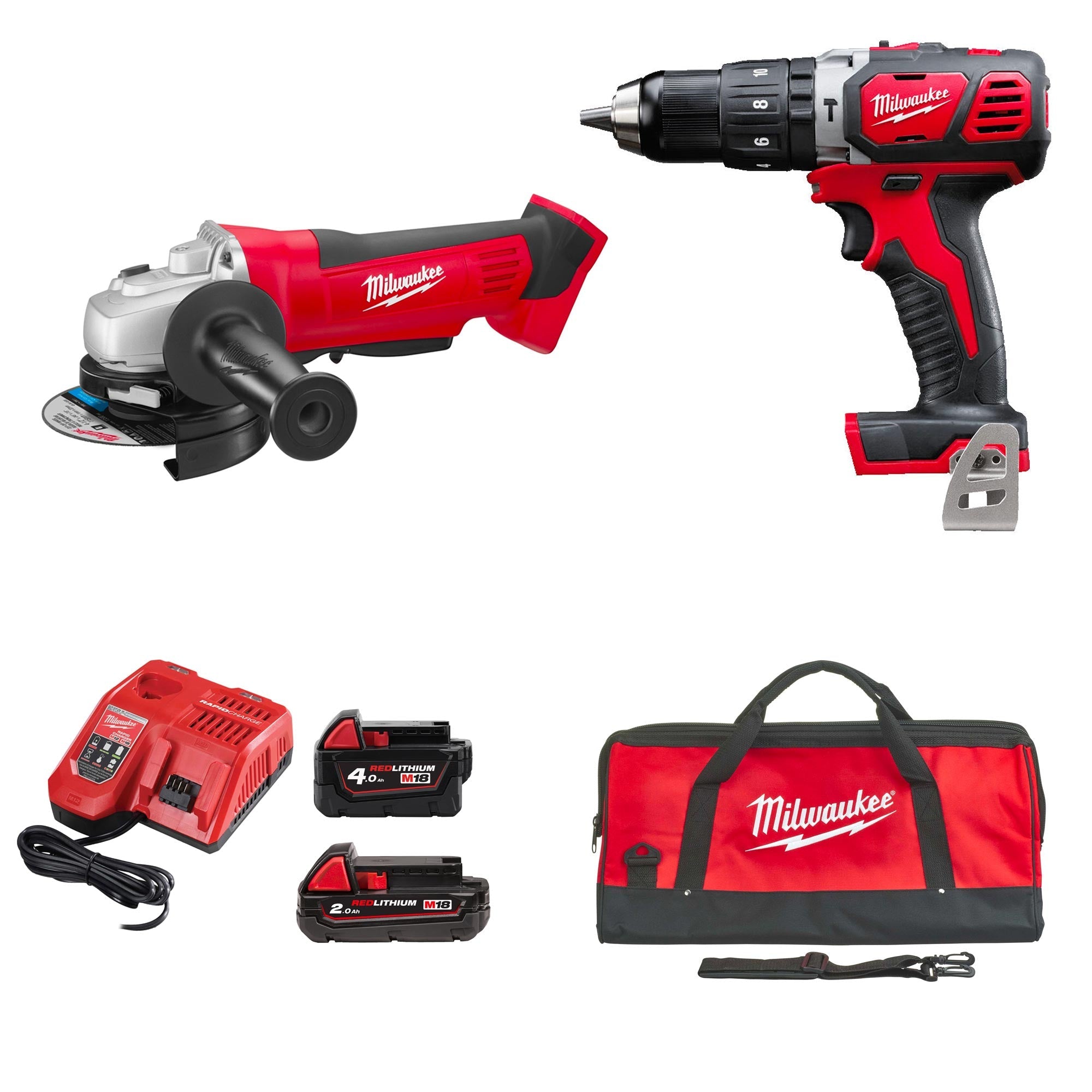 Kit Milwaukee M18 BPP2AD-422