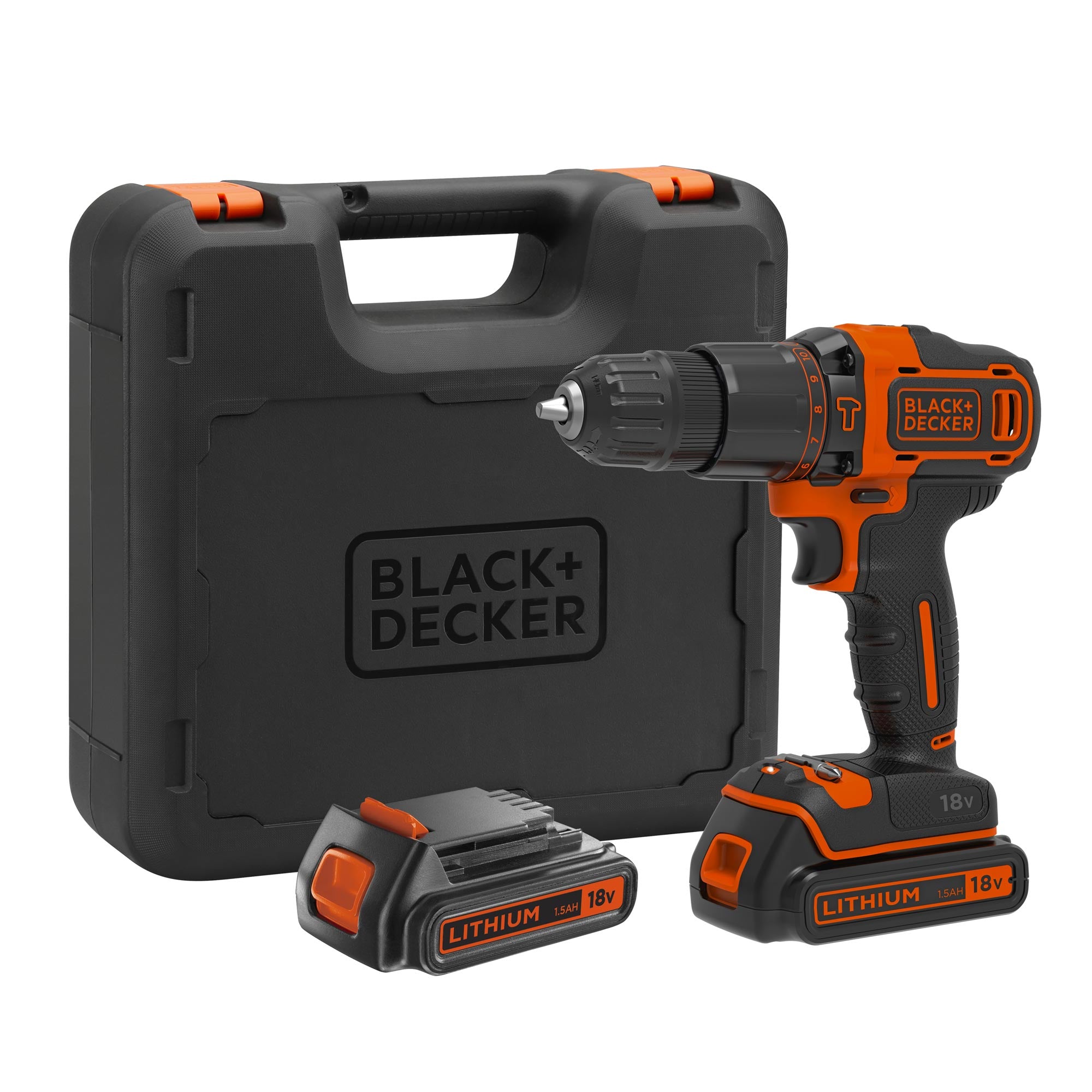 Perceuse à Percussion Black&Decker BDCHD18KB-QW