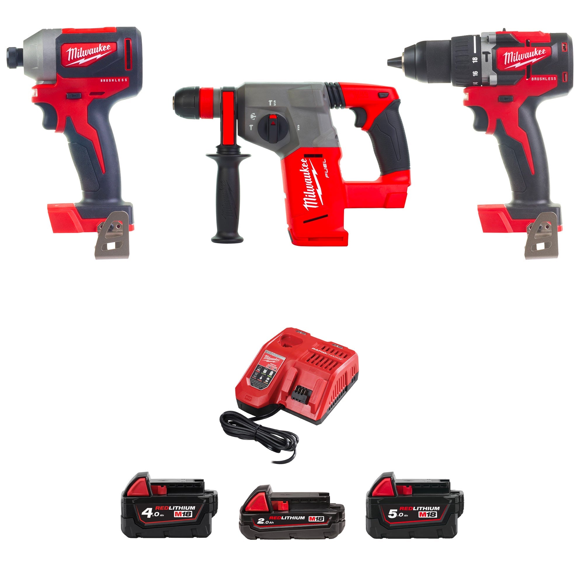 Kit Milwaukee M18 CHCBLP3-542