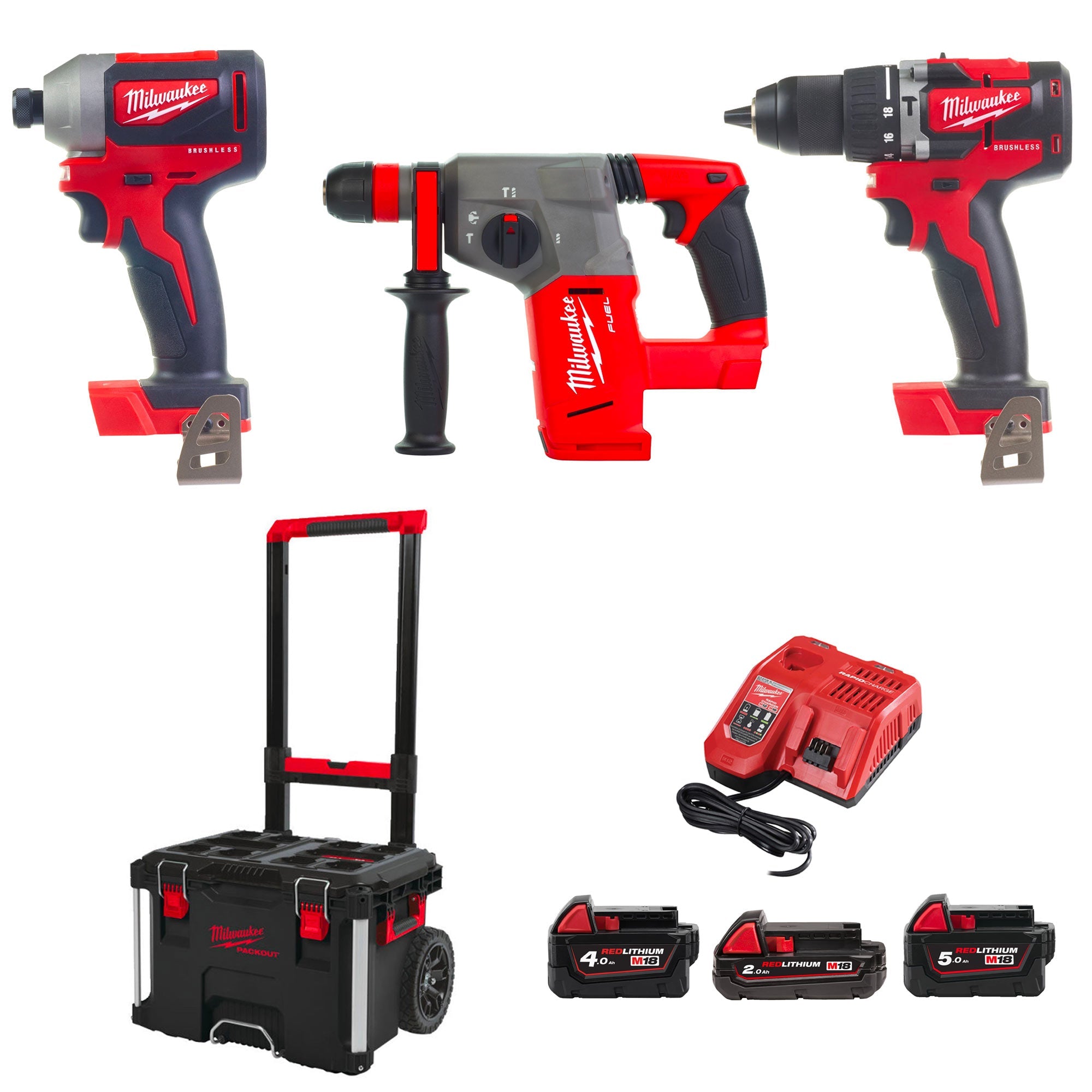 Kit Milwaukee M18 CHCBLTRO-542