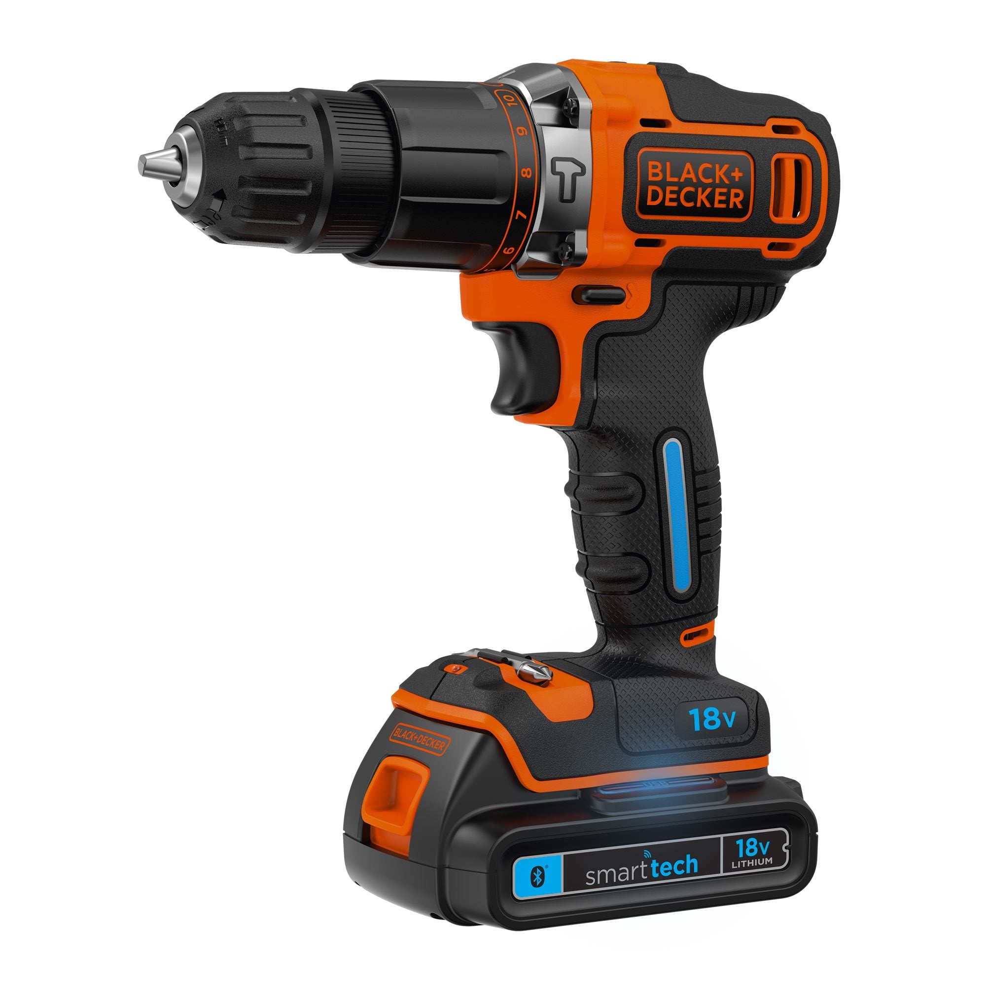 Perceuse à Percussion Smart Tech Black&Decker BDCHD18KST-QW