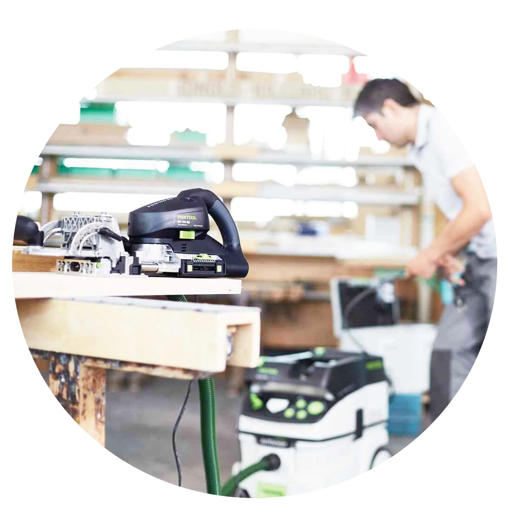 Fraiseuse pour joints Festool DF 700 EQ-Plus 720W