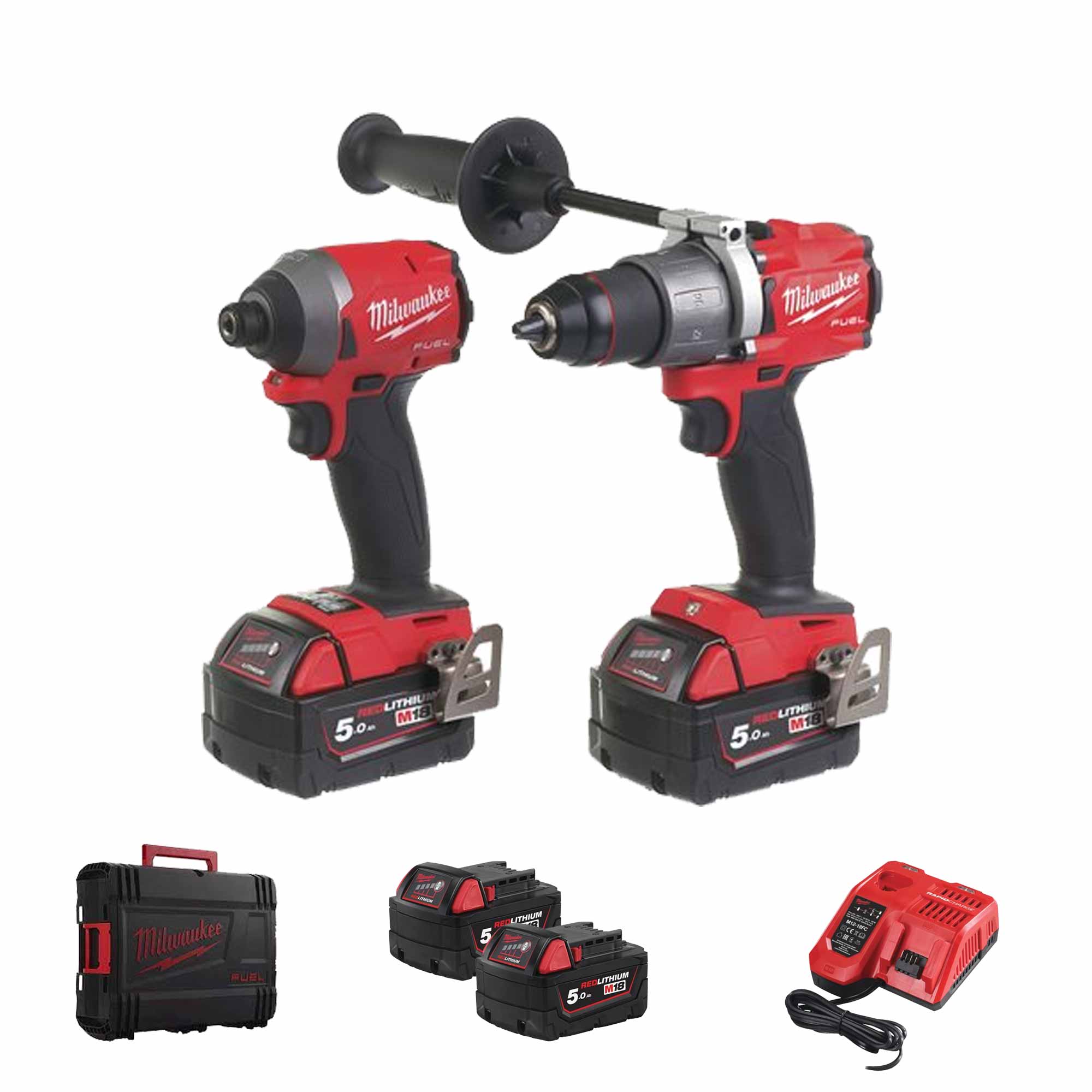 Kit Power Pack Fuel Milwaukee M18 FPP2A2-502P