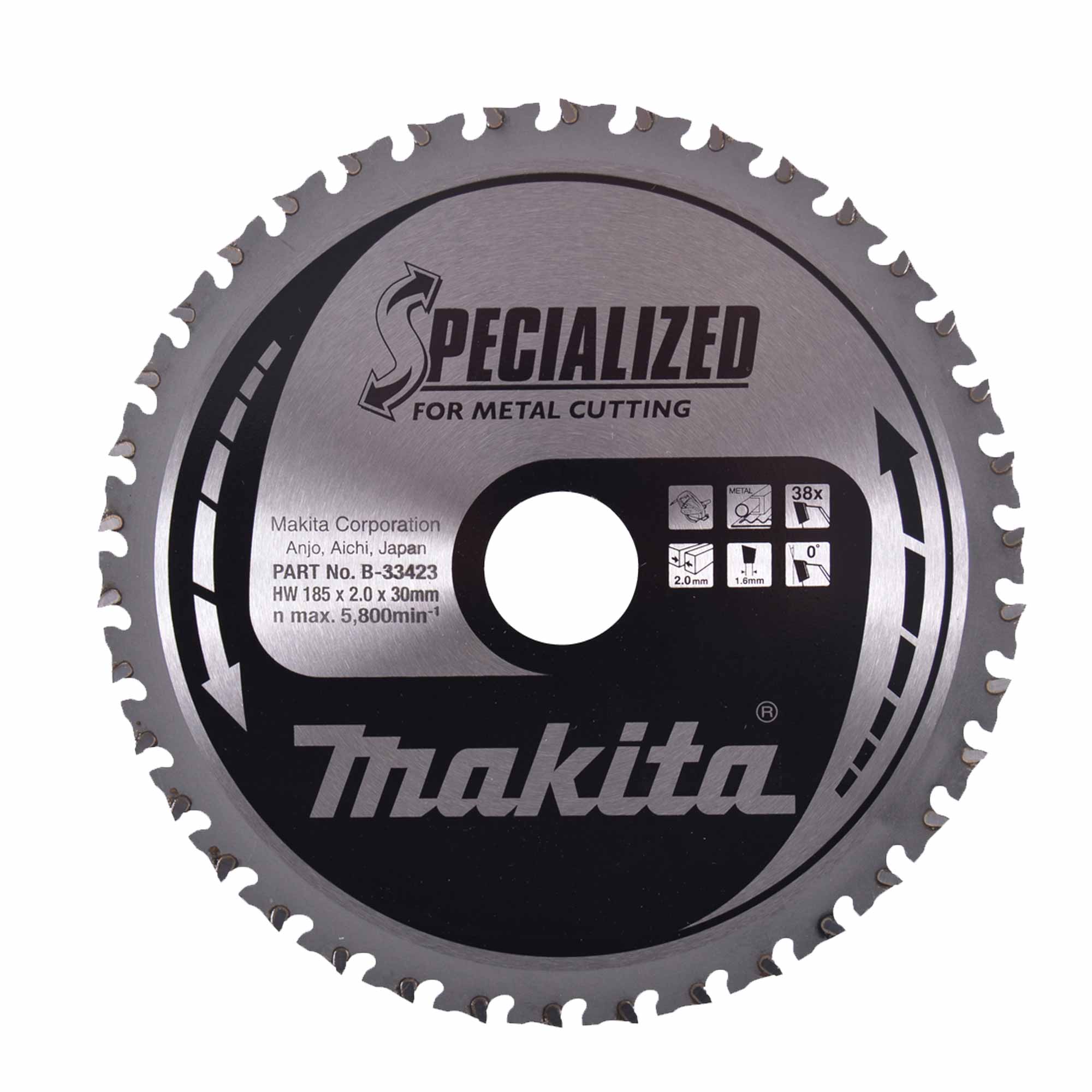 Disque Specialized T.C.T Makita B-33423