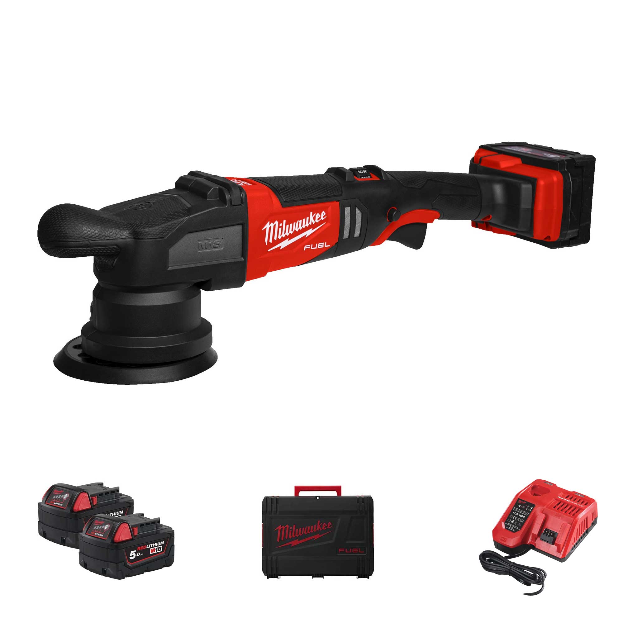 Polisseuse Milwaukee M18 FROP15-502X 18V 5.0 Ah