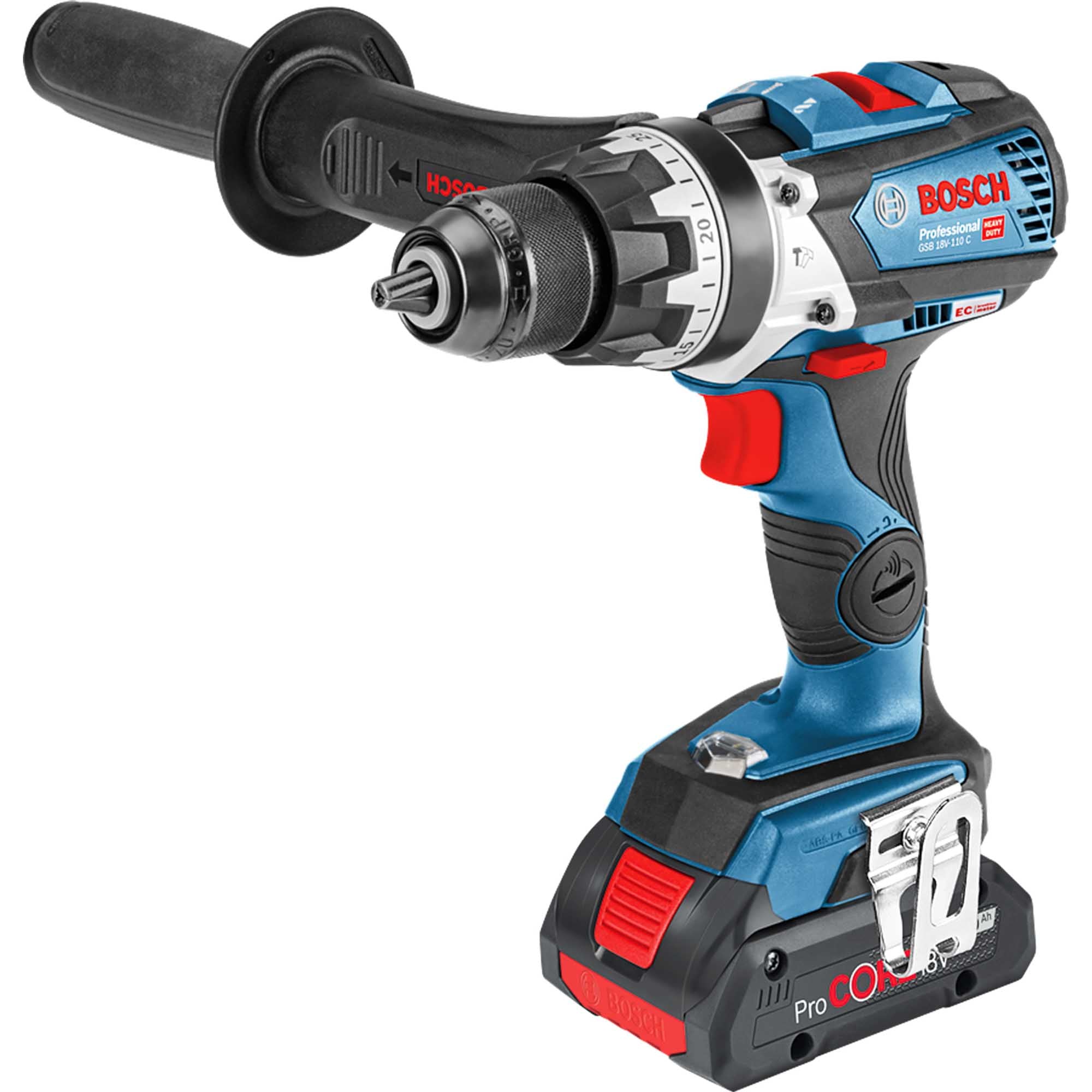 Perceuse Bosch GSB 18V-110 C 5Ah