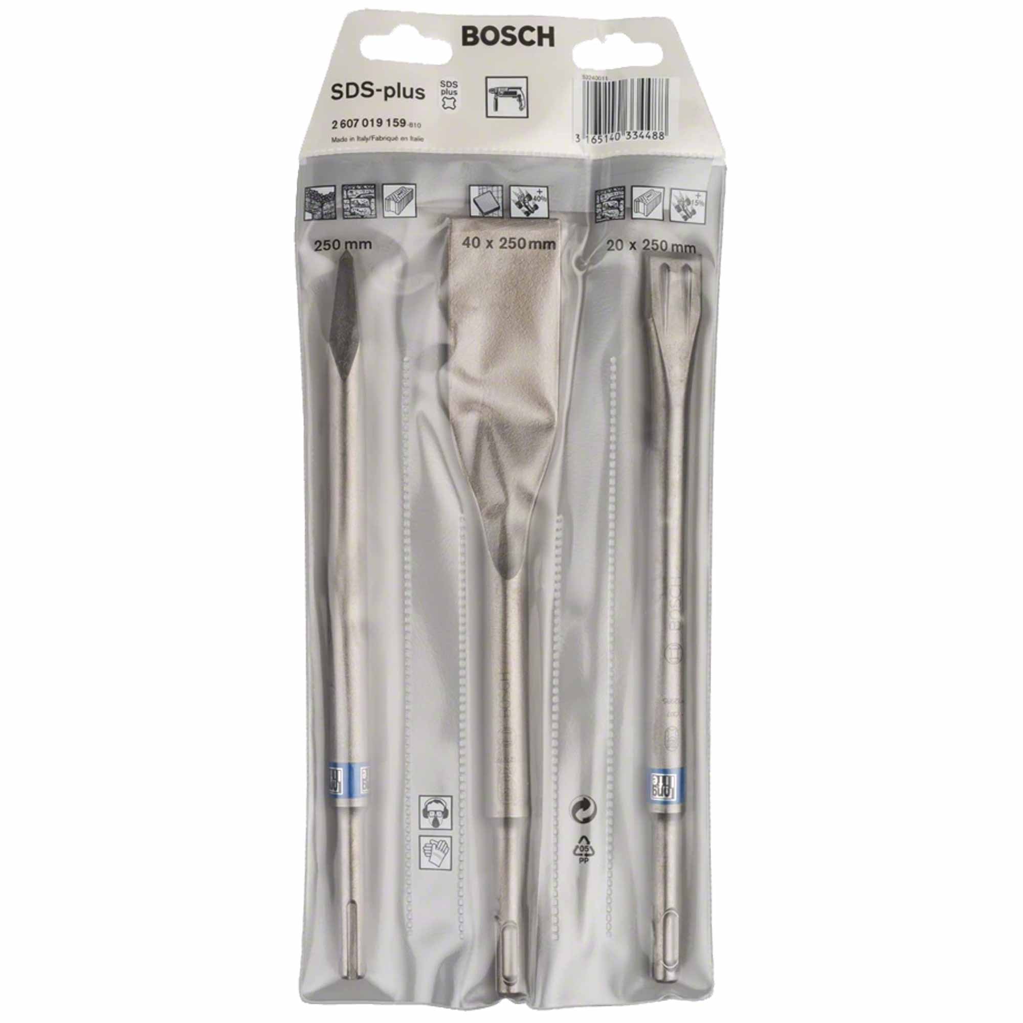 Set de Burin Bosch SDS plus